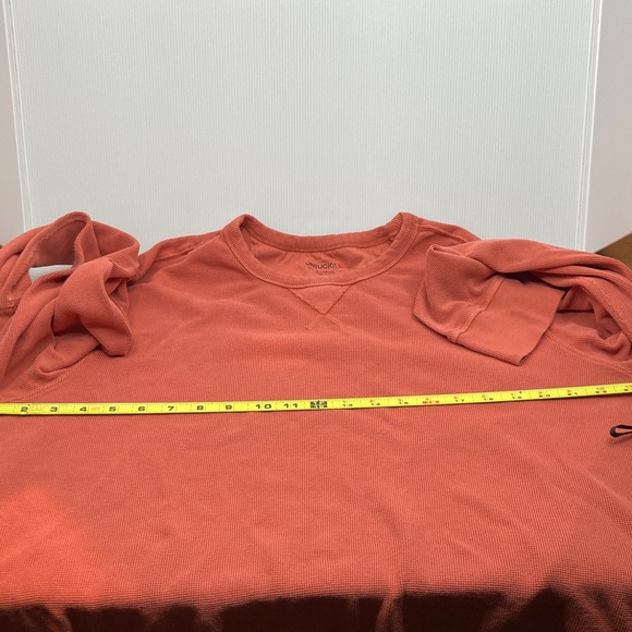 Untuckit Ezra Long Sleeve Textured Pop Over Shirt Large S349 - Picture 7 of 9